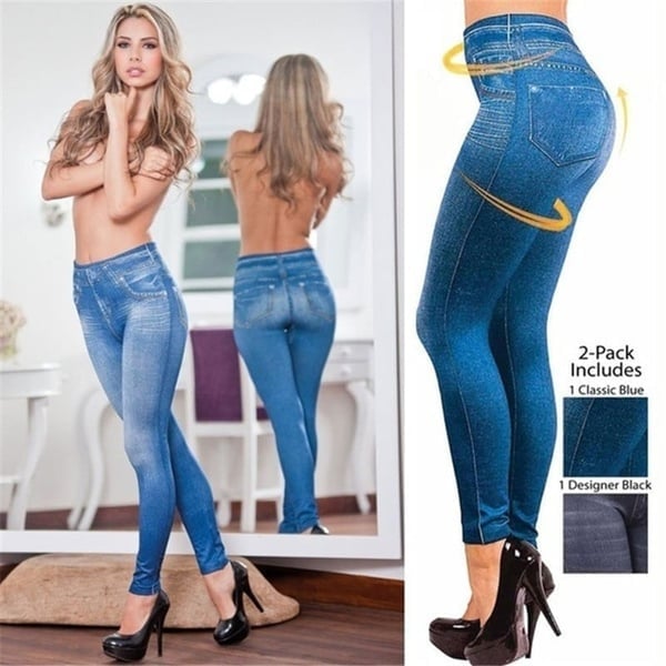 🌹Thermal Fleece-Jeggings aus Denim-POIULTD