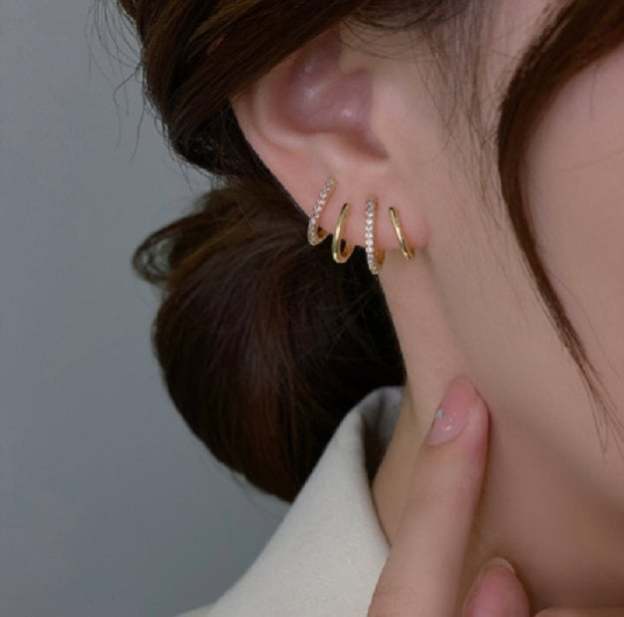 💖2022 Mother's Day Promotion- 48% OFF🌹Shiny Crystal Earrings-POIULTD