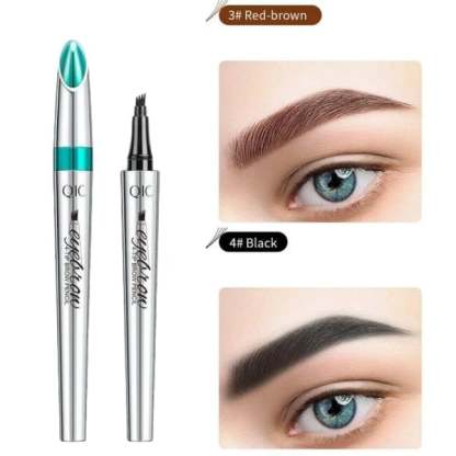 ✨Last Sale 49% OFF-🔥3D Waterproof Microblading Eyebrow Pen 4 Fork Tip Tattoo Pencil