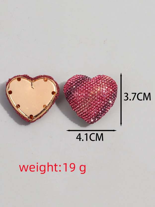 Women's Valentine's Day Heart Fashion Earrings-POIULTD