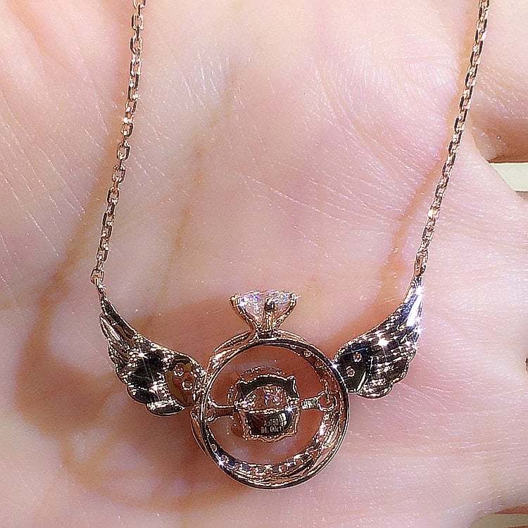 Angel Wings Wings Necklace-POIULTD
