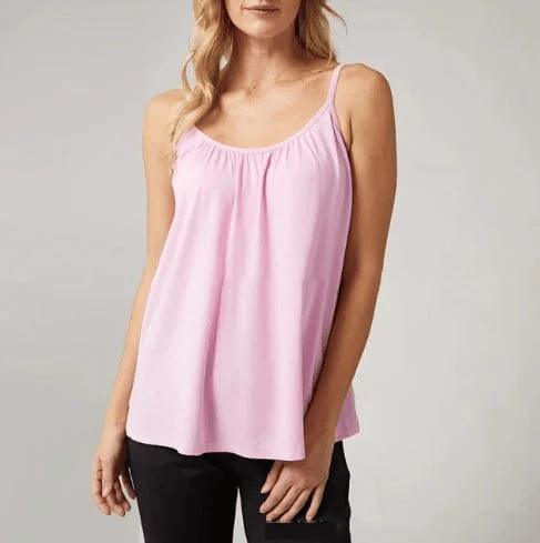 🌸Hot Sale💥Loose-fitting Tank Top With Built-in Bra