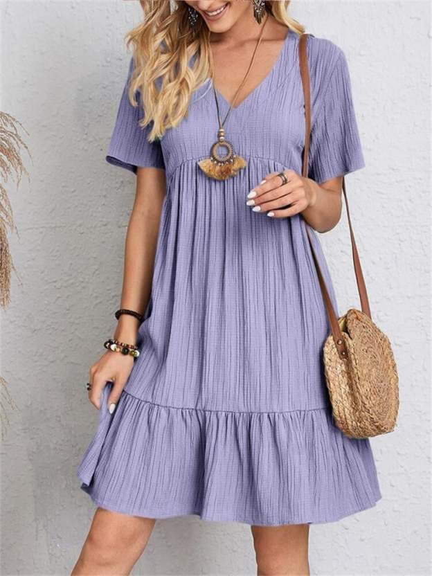 🔥 Retro V-neck women's clothing-POIULTD