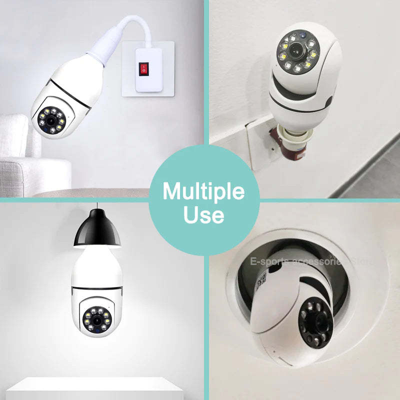 The Original BulbCam360™️ - Wireless Smart Security Cam-POIULTD