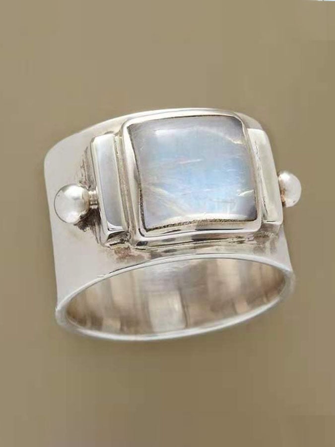 Vintage Moonstone Ring-POIULTD
