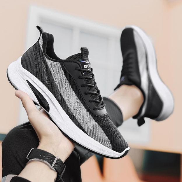 Men's lightweight casual breathable sneakers-POIULTD