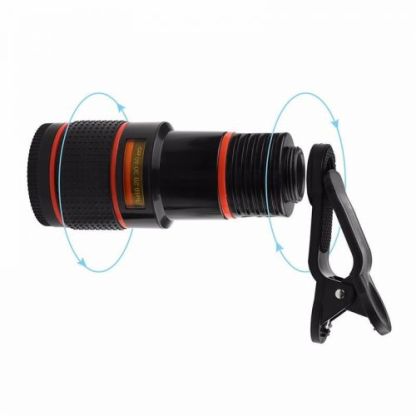 12x mobile phone telephoto lens HD external camera lens