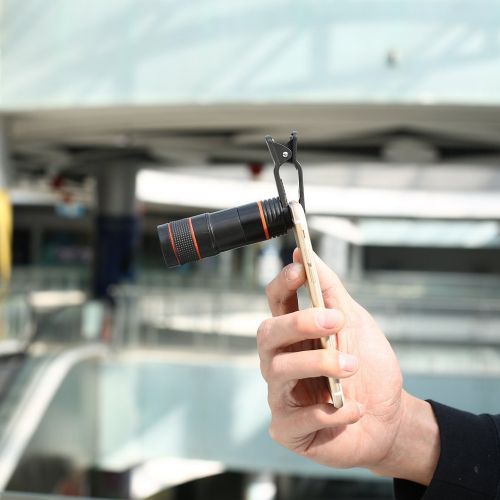 12x mobile phone telephoto lens HD external camera lens