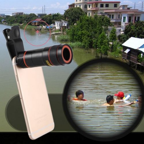 12x mobile phone telephoto lens HD external camera lens