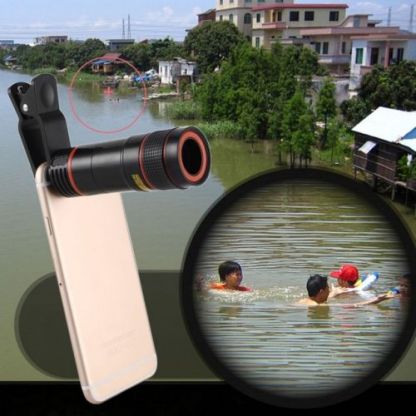 12x mobile phone telephoto lens HD external camera lens