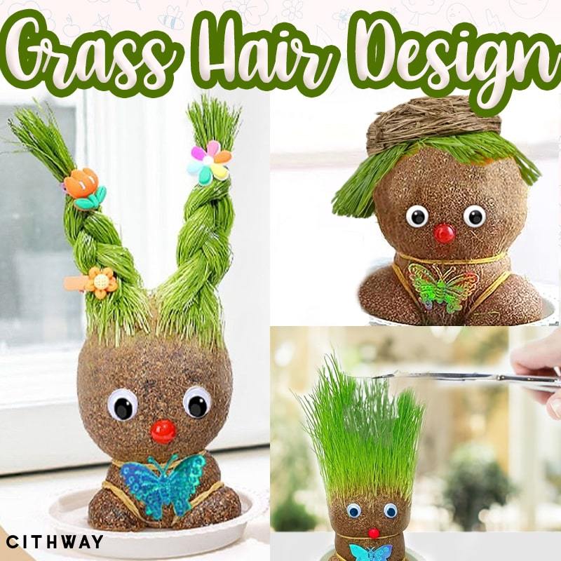 Cithway™ Grass Head Doll