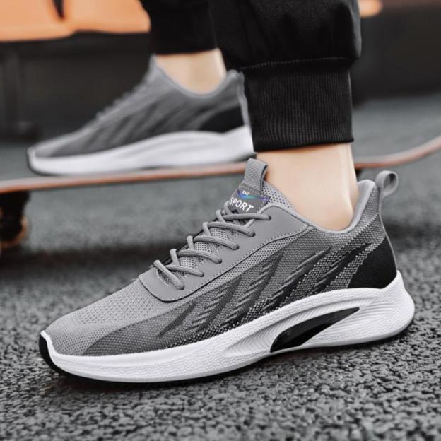 Men's lightweight casual breathable sneakers-POIULTD