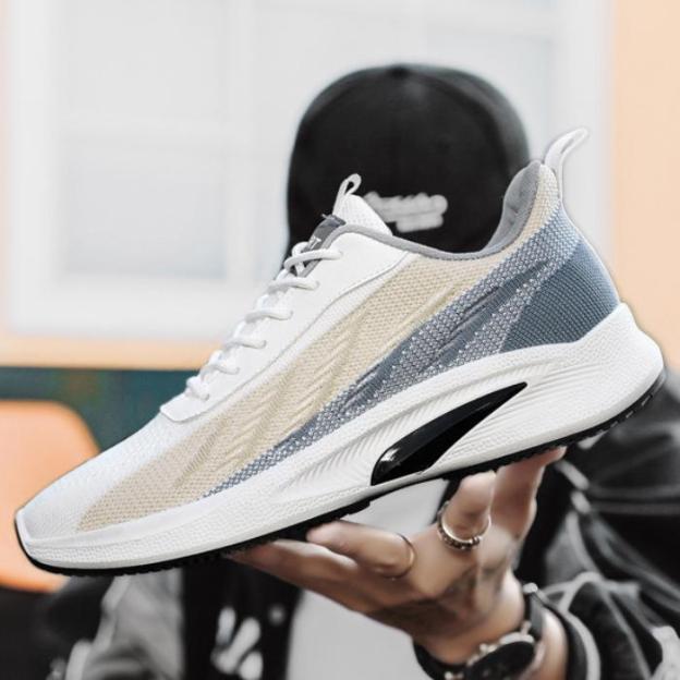 Men's lightweight casual breathable sneakers-POIULTD
