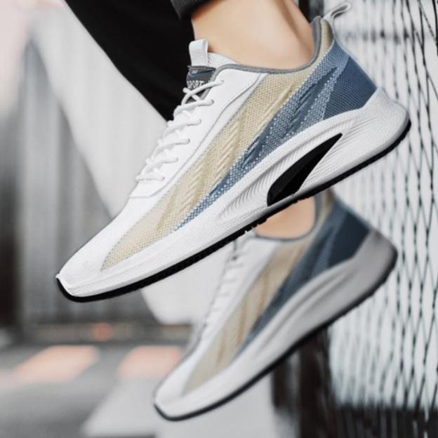 Men's lightweight casual breathable sneakers-POIULTD