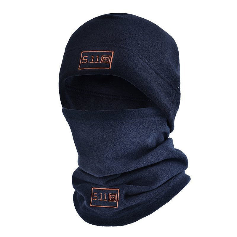 Polar Fleece Balaclava Hood Face Mask-POIULTD