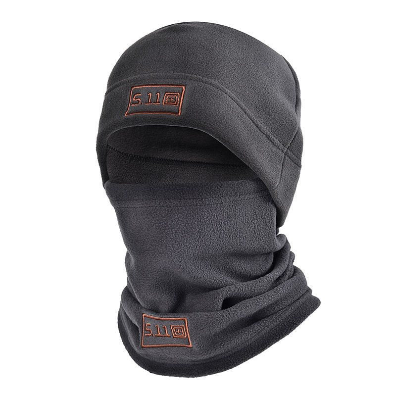 Polar Fleece Balaclava Hood Face Mask-POIULTD
