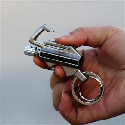🚀 Funny Gadget 🔥 Keychain Flint Fire Starter-POIULTD