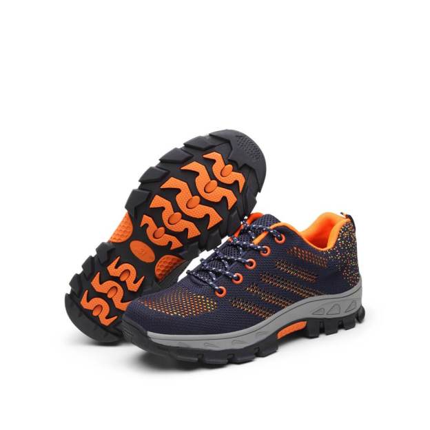 Stripe Orange Blue-POIULTD