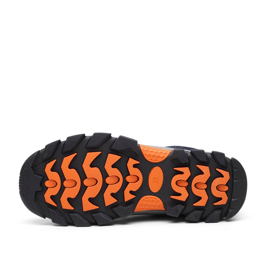 Stripe Orange Blue-POIULTD