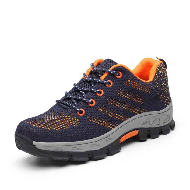 Stripe Orange Blue-POIULTD