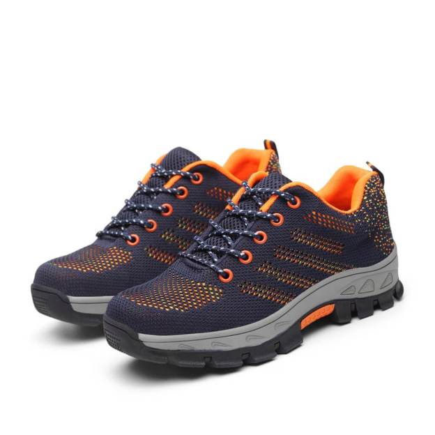 Stripe Orange Blue-POIULTD