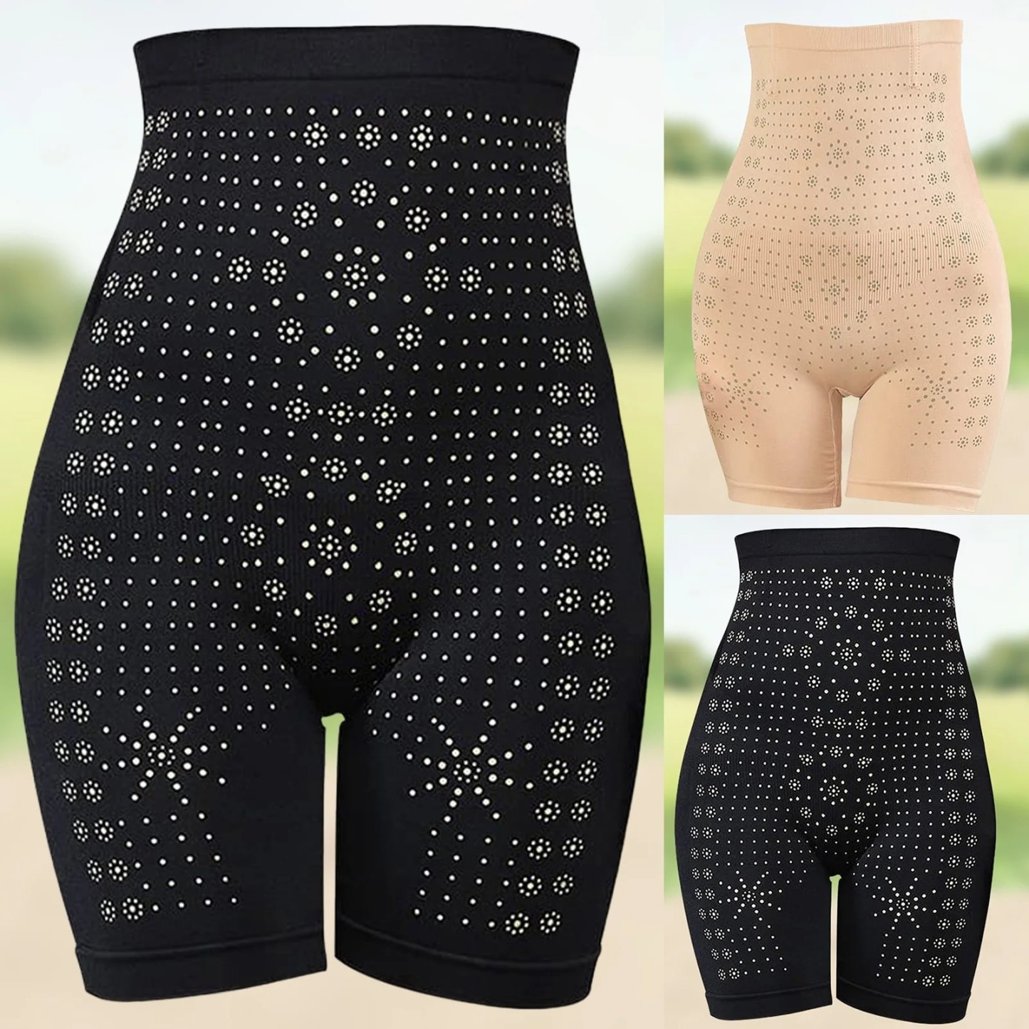 🔥【Official Brand Store】  Upgrade Negative Oxygen Ion Fiber Repair Shaping Shorts-POIULTD