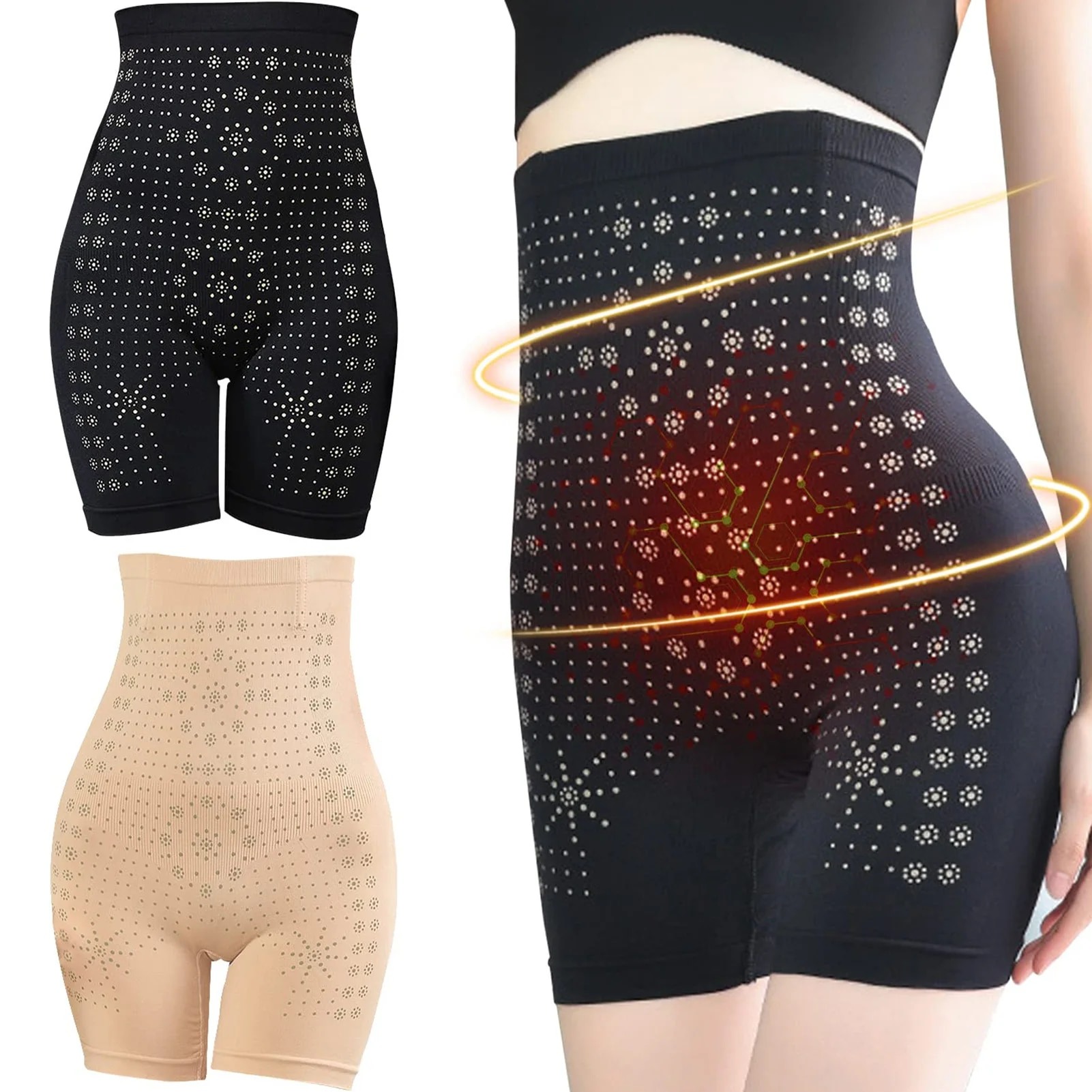 🔥【Official Brand Store】  Upgrade Negative Oxygen Ion Fiber Repair Shaping Shorts-POIULTD
