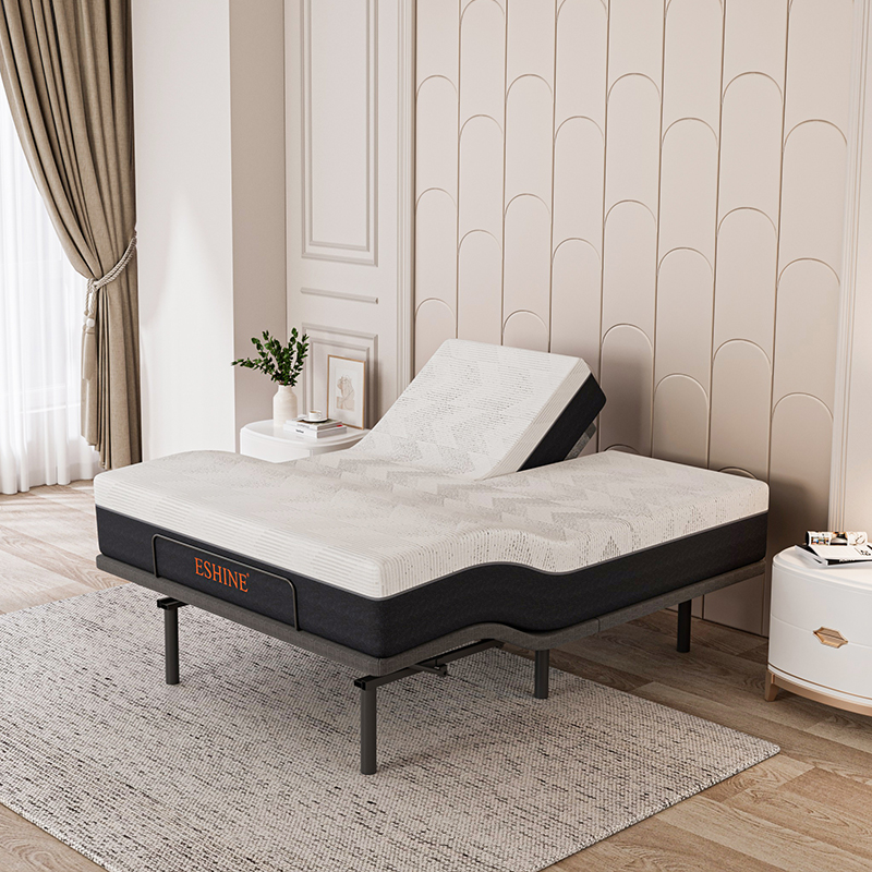 Split Queen Adjustable Bed Bundle with Independent Head