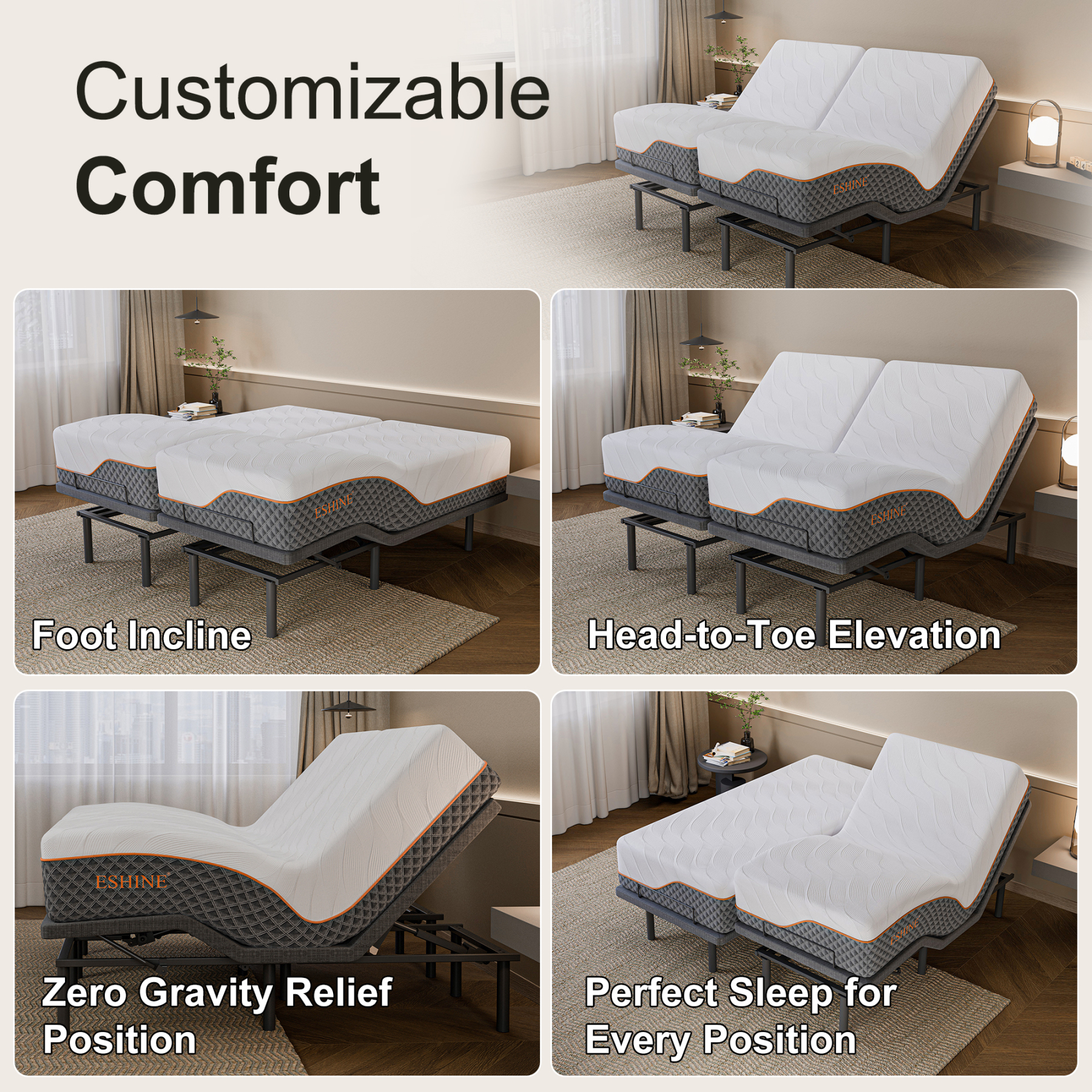 E3100 Premium Series Hybrid Medium-Plush Bundle