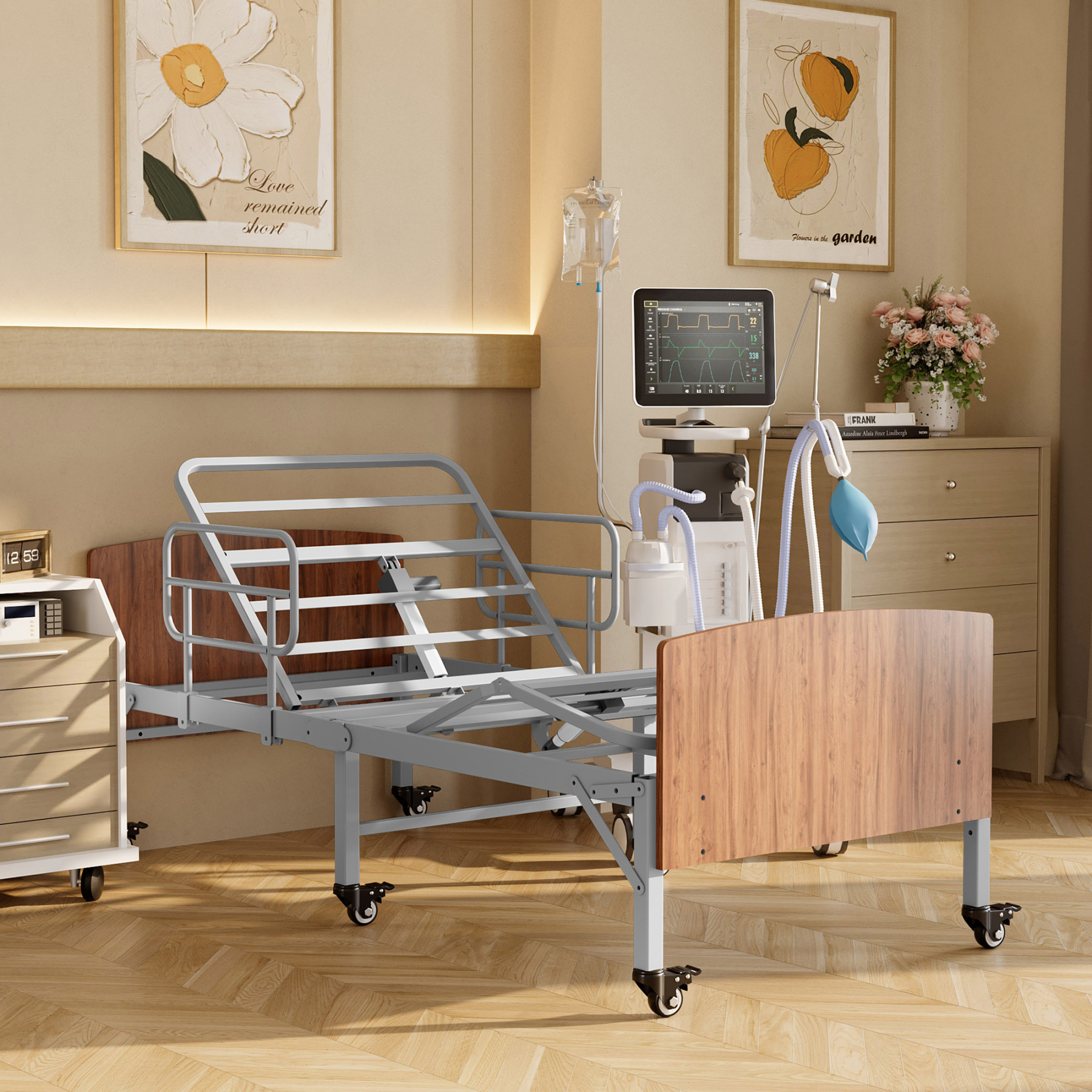 Electric Hospital Bed
