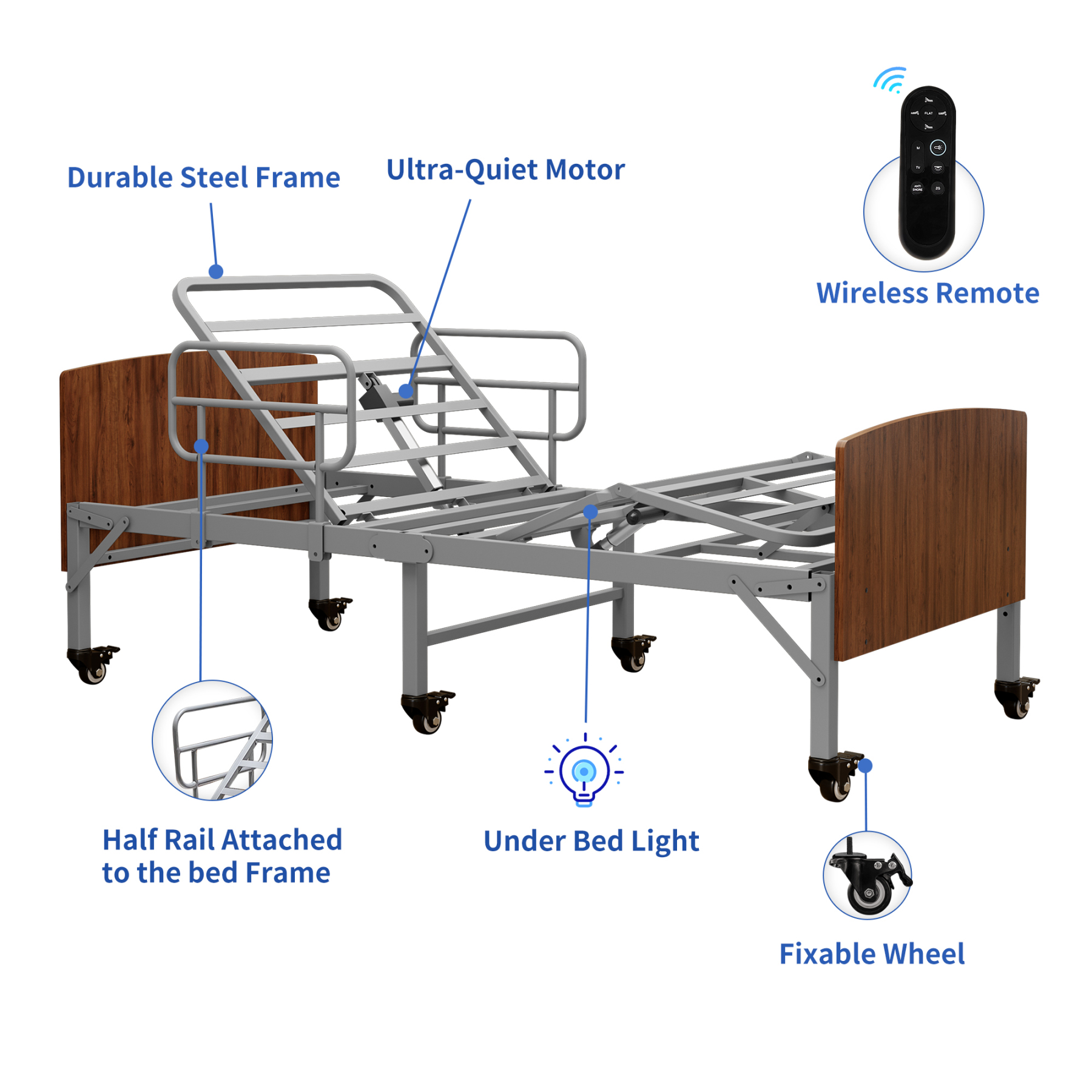Electric Hospital Bed