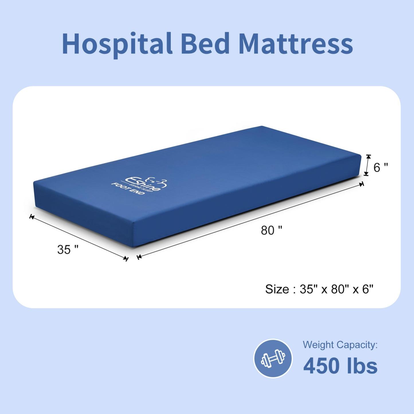 Waterproof Hospital Bed Mattress-eshinesleep