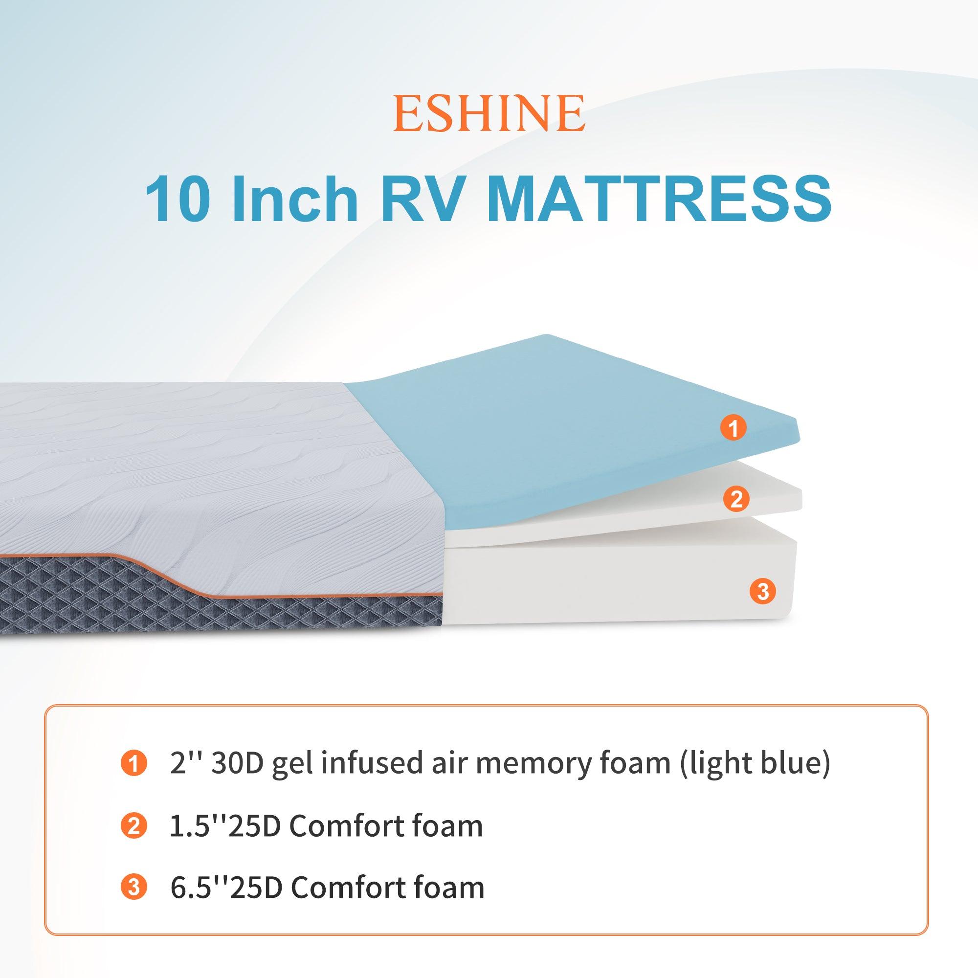 ESHINE Memory Foam RV Mattress-eshinesleep