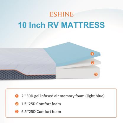 ESHINE Memory Foam RV Mattress-eshinesleep