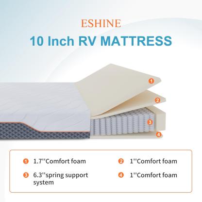 ESHINE Hybrid RV Mattress-eshinesleep