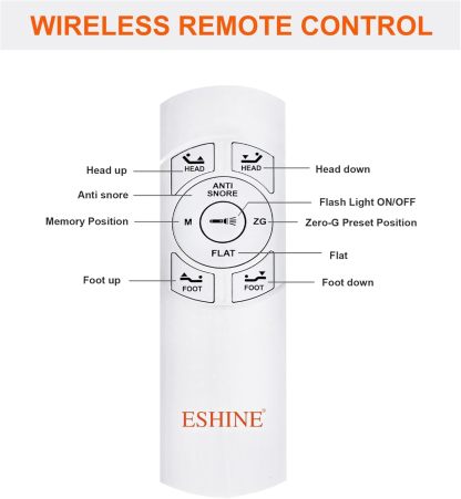 E2000 Adjustable Bed Bundle with 10 " Mattress