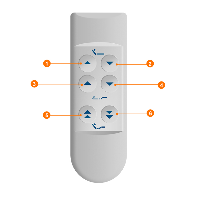 Wireless Remote Control for Adjustable Bed Frame