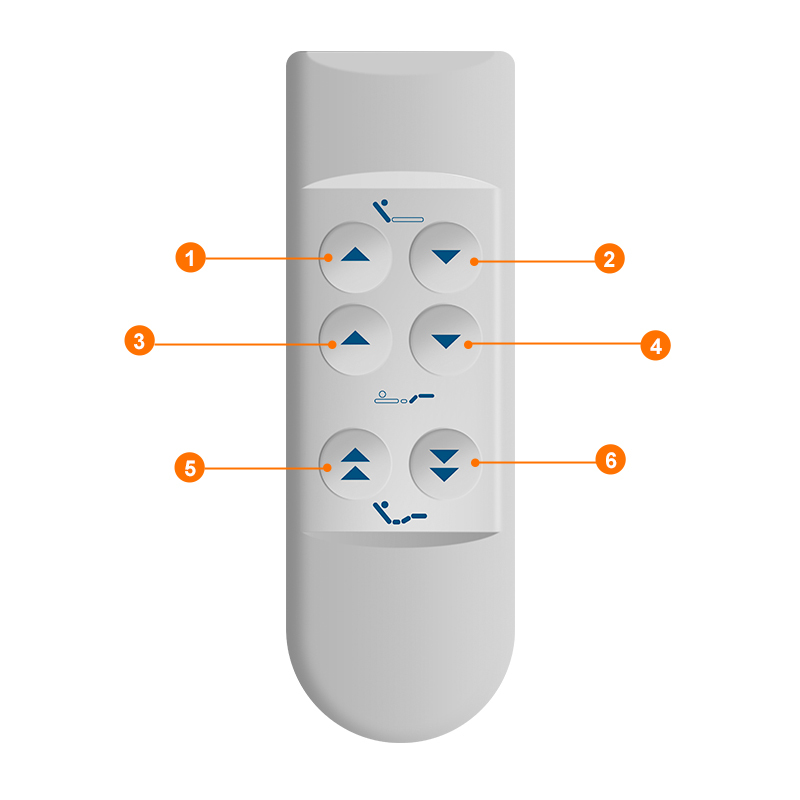 Wireless Remote Control for Adjustable Bed Frame