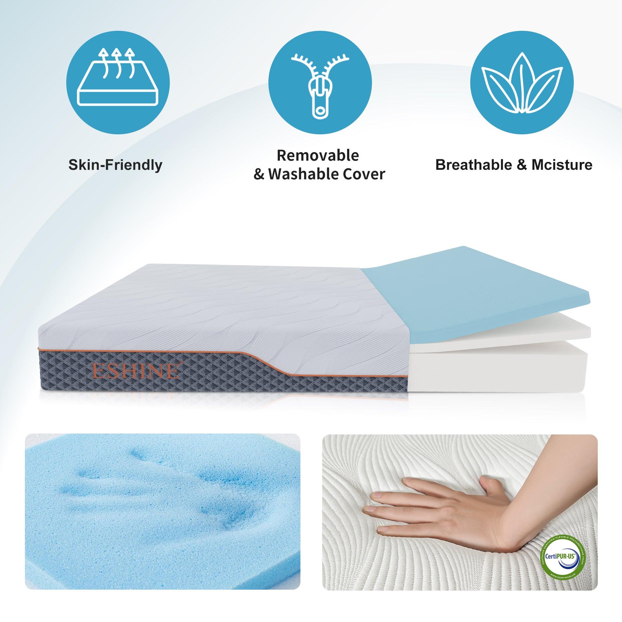 ESHINE Memory Foam RV Mattress-eshinesleep