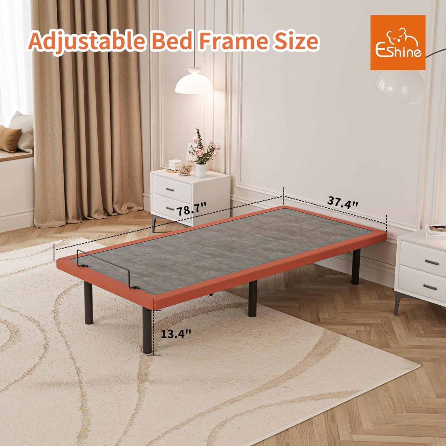 E2000 Adjustable Bed Bundle with 10 " Mattress