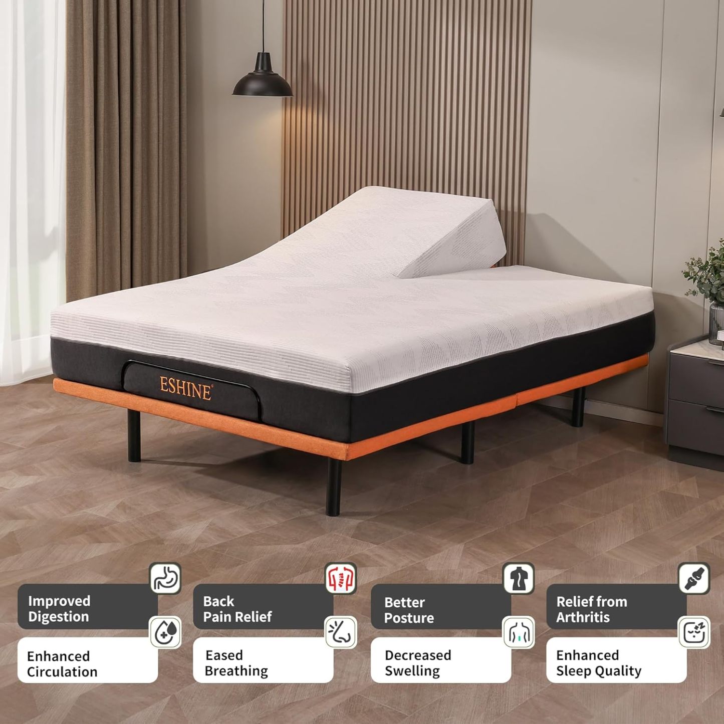 Split Queen Adjustable Bed Bundle