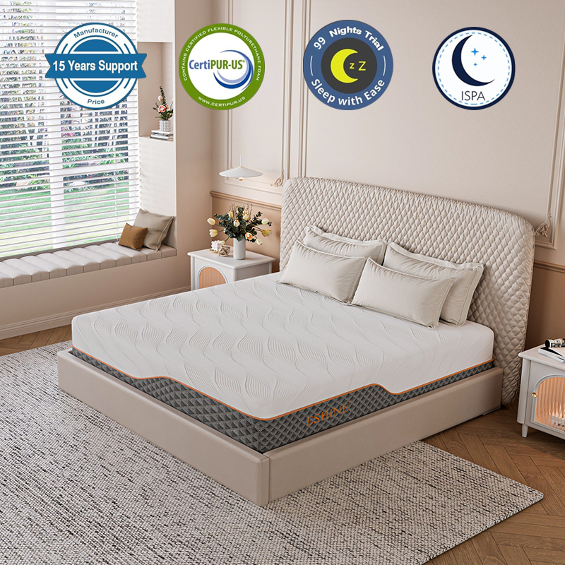 ESHINE Medium-Firm Luxe Series Hybrid Mattress