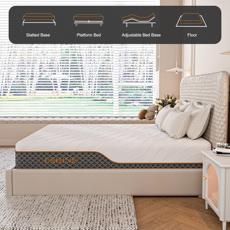 ESHINE Medium-Firm Luxe Series Hybrid Mattress