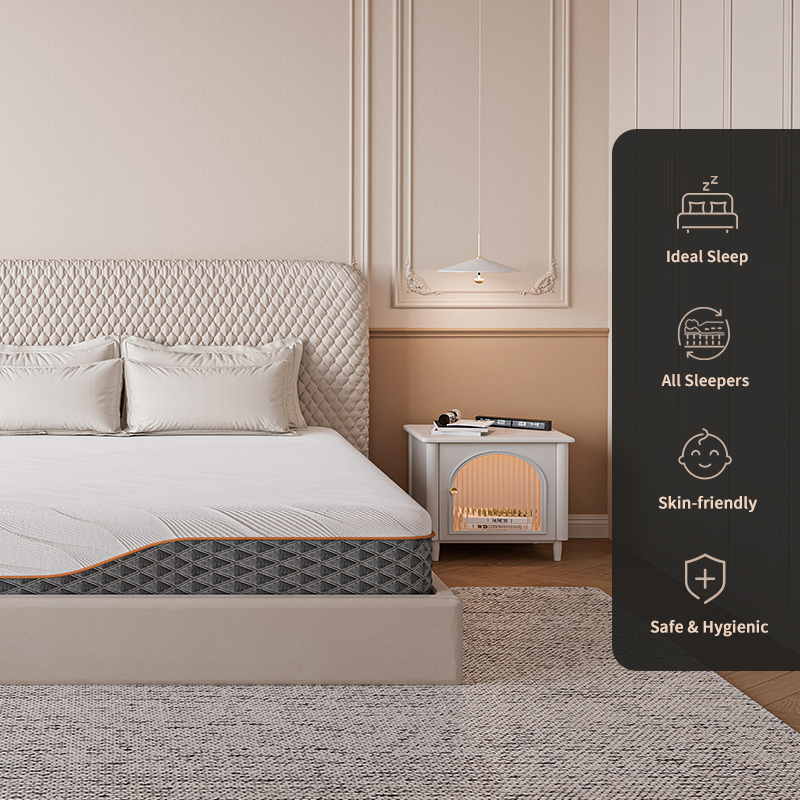 ESHINE Medium-Firm Luxe Series Hybrid Mattress