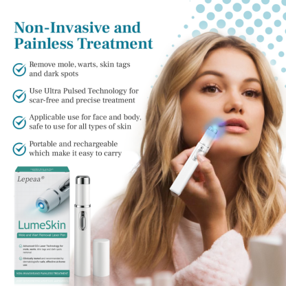 Lepeaa® LumeSkin Mole and Wart Removal Laser Pen