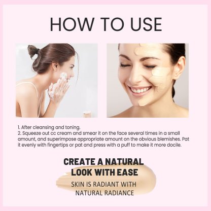 🔥Last Day Discount 49% Off - CC+ Cream Illumination SPF50 w/ Luxe Brush Makeup