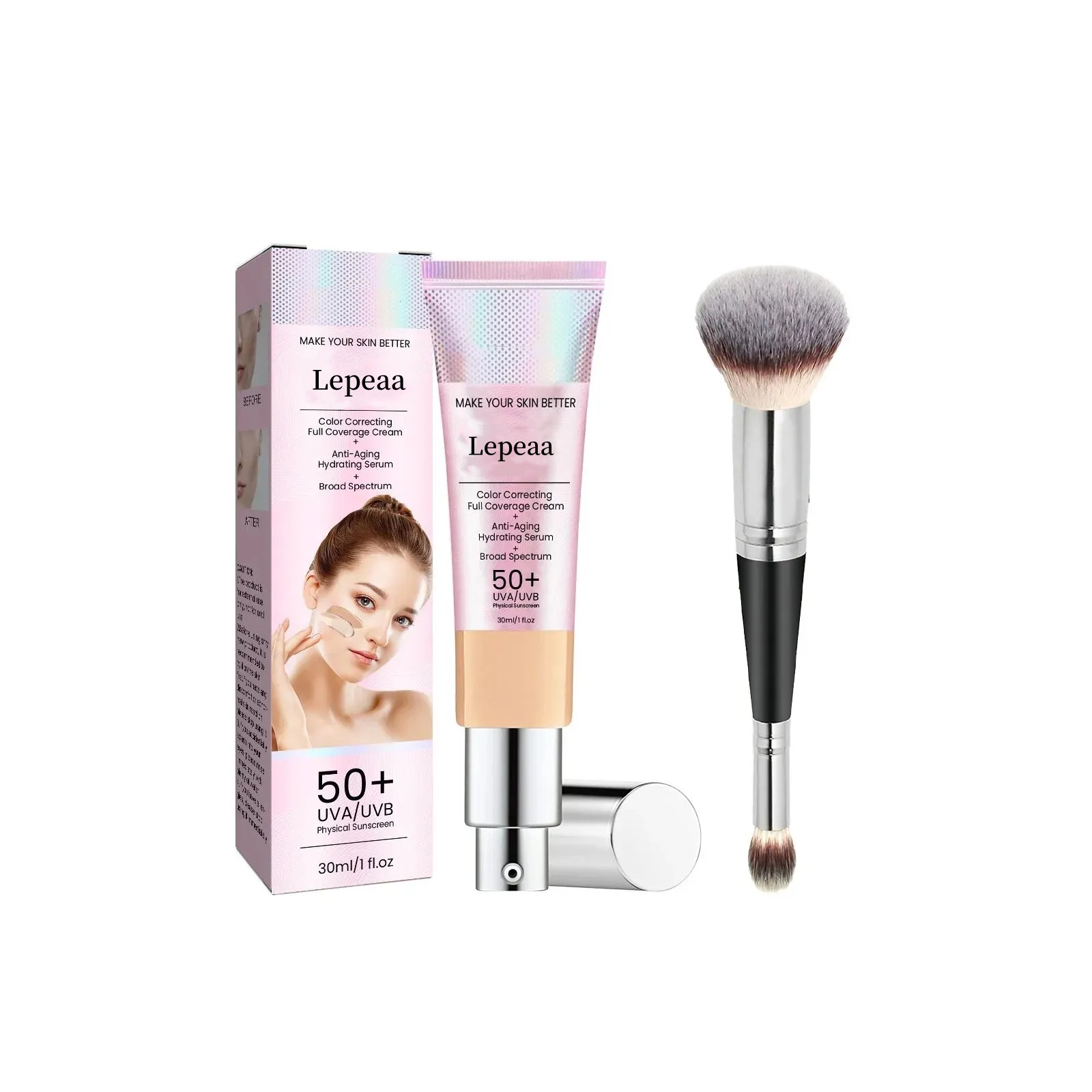 🔥Last Day Discount 49% Off - Lepeaa Cream SPF50 w
