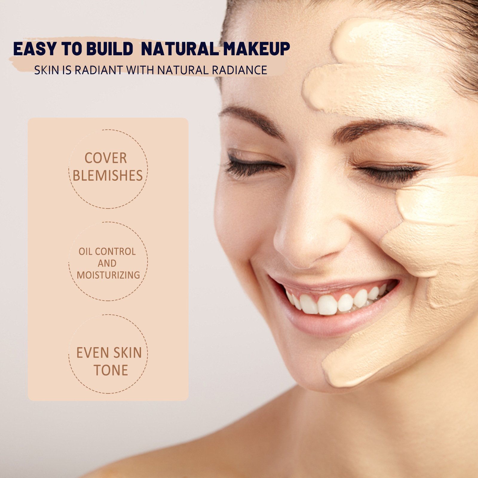 🔥Last Day Discount 49% Off - CC+ Cream Illumination SPF50 w/ Luxe Brush Makeup