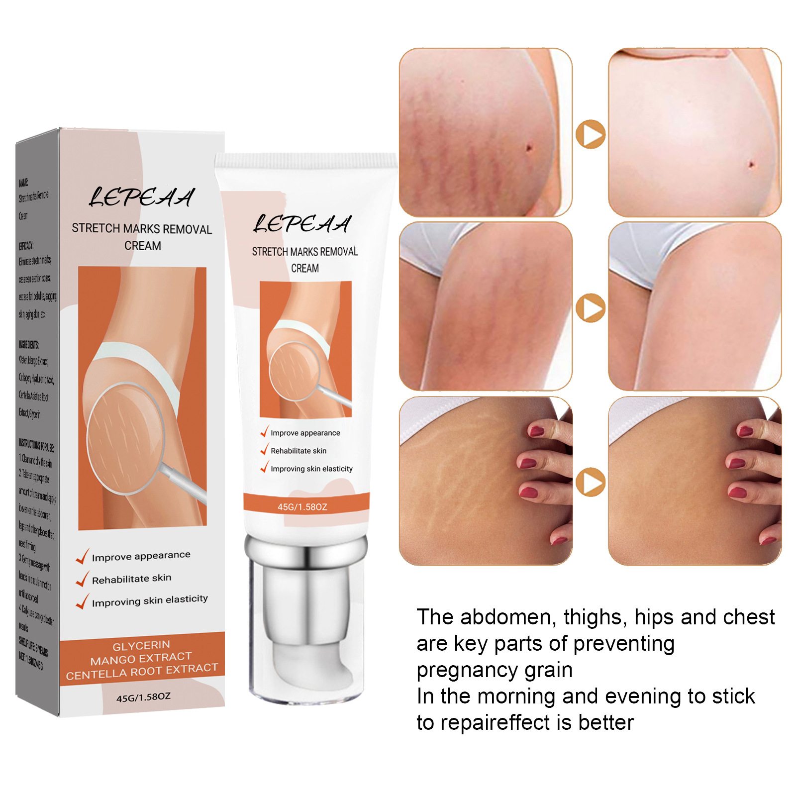 LEPEAA ANTI-VERGETURE CREAM