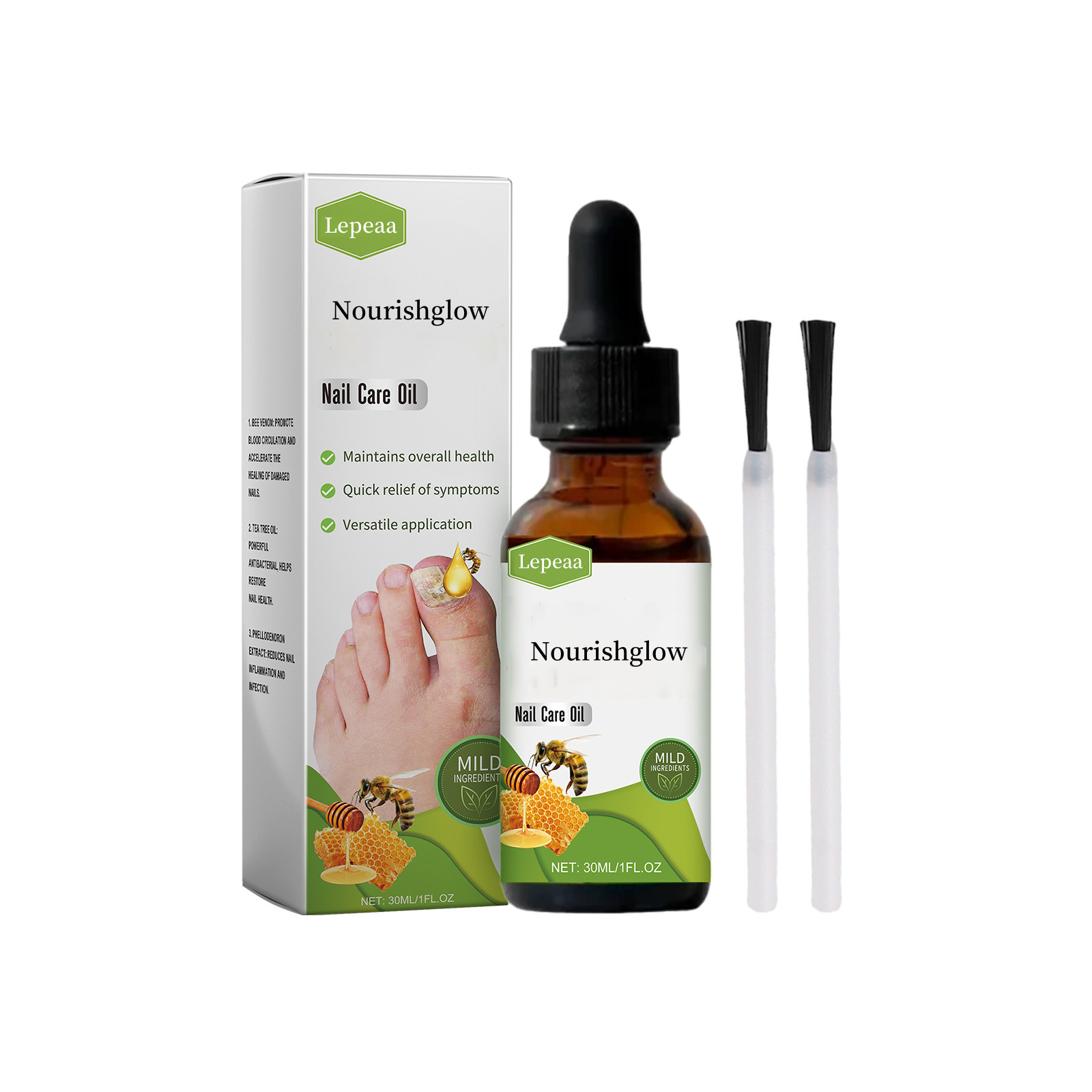 Lepeaa™ Nourishglow Nail Care Oil